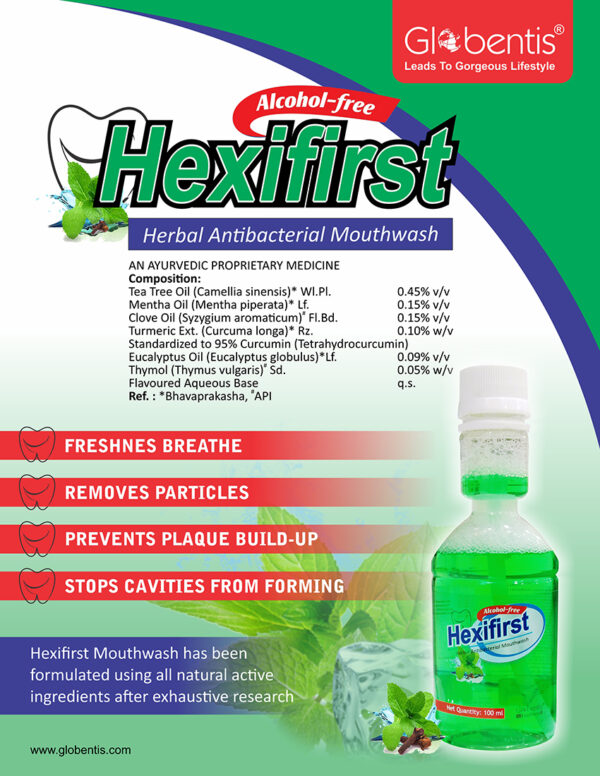 HEXIFIRST (Herbal Antibacterial Mouthwash)