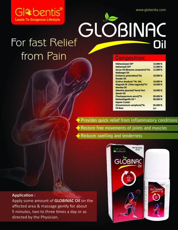Globinac Oil (FAST RELIEF FROM PAIN)